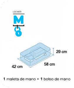 dimensiones taquilla M de nuestra consigna